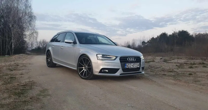 audi Audi A4 cena 49500 przebieg: 190000, rok produkcji 2013 z Olsztyn